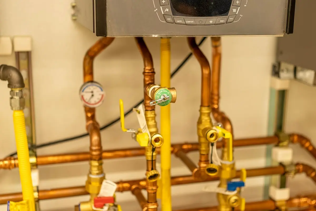 Licensed technician providing Backflow Prevention for a homeowner in Circle D-KC Estates